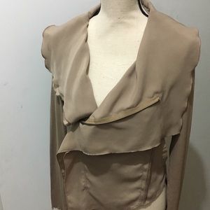 My Beloved unique blouse/top taupe